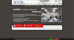 Desktop Screenshot of metecnal.com
